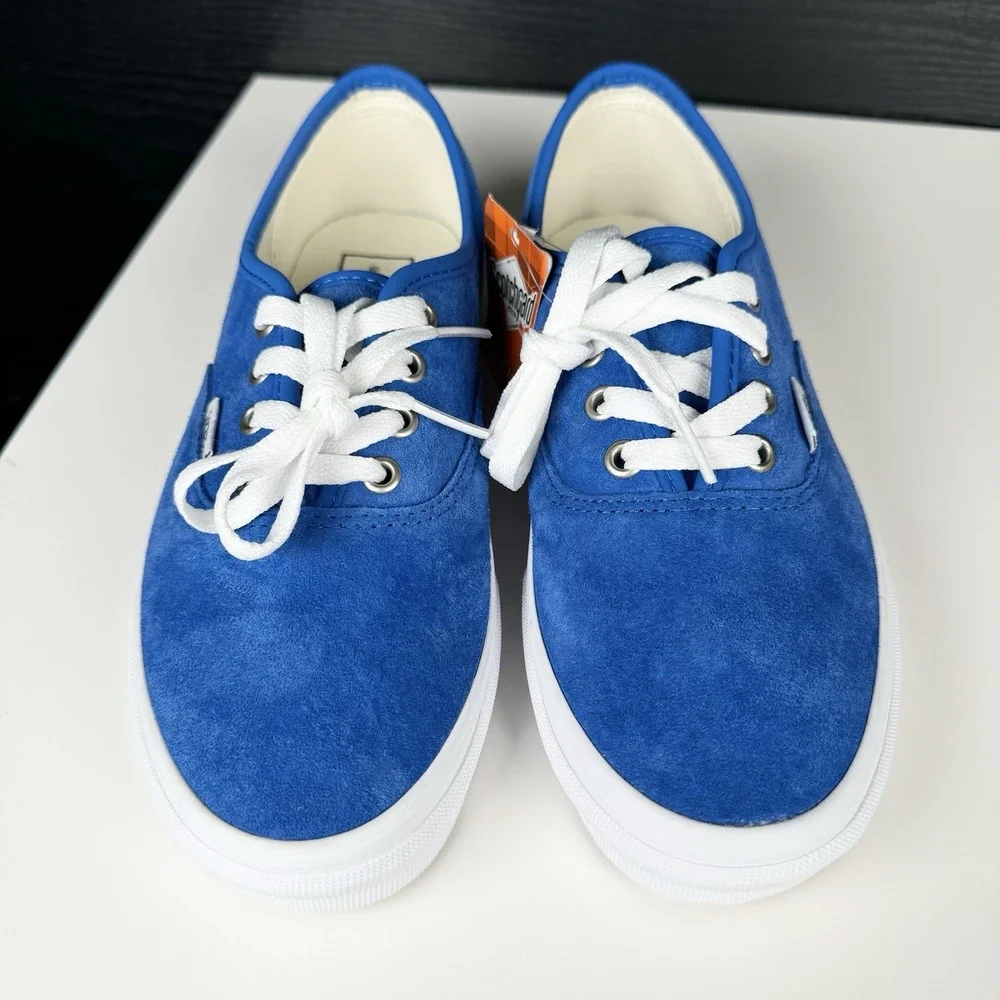 Vans Suede Blue 721356 Scotchgard 3M Size Men 5.5 / Woman 7 - NEW
